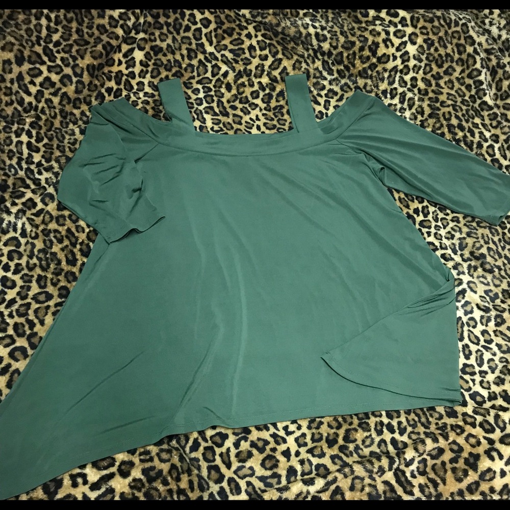 Black Off-the-Shoulder Shirt